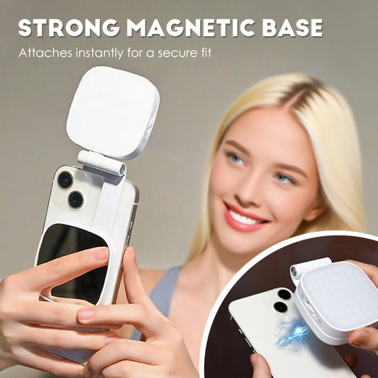 🔥2026 Hot Sale 50% OFF🔥3-in-1 Portable Magnetic Selfie Light for Phone