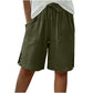 Women's Summer Shorts with Side Button Detail