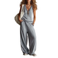✨New arrivals at 50% off-Women's V-Neck Sleeveless Top & Wide-Leg Pants Set