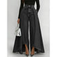 🔥Hot Sale 50% OFF🔥Women's High-Waist Wide-Leg Jeans with High-Low Hem