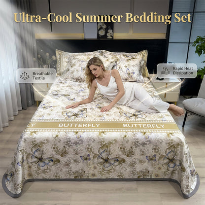 🔥Hot Sale 50% OFF🔥3-Piece Cooling Summer Bed Sheet Set