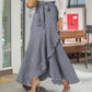 ⏰🔥LIMITED TIME 50% OFF!🔥Women's High-Waist Asymmetrical Ruffle Maxi Skirt