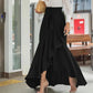 ⏰🔥LIMITED TIME 50% OFF!🔥Women's High-Waist Asymmetrical Ruffle Maxi Skirt
