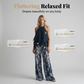 🥳2026 HOT SALE 50% OFF🥳Women's 2-Piece Flowy Halter Outfit with Printed Pants