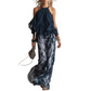 🥳2026 HOT SALE 50% OFF🥳Women's 2-Piece Flowy Halter Outfit with Printed Pants