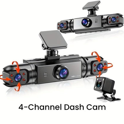🎁2026 New Arrivals 50% OFF💥360° Eagle Eye Parking Camera – 1080P, 4-Way Display, WiFi 📹