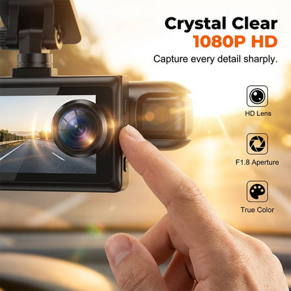 🎁2026 New Arrivals 50% OFF💥360° Eagle Eye Parking Camera – 1080P, 4-Way Display, WiFi 📹