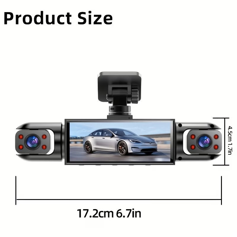 🎁2026 New Arrivals 50% OFF💥360° Eagle Eye Parking Camera – 1080P, 4-Way Display, WiFi 📹