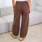 👖 Flattering High Rise, Roomy Pockets | Women's Washed Wide-Leg Pants