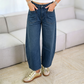 👖 Flattering High Rise, Roomy Pockets | Women's Washed Wide-Leg Pants