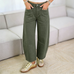 👖 Flattering High Rise, Roomy Pockets | Women's Washed Wide-Leg Pants
