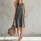 💃✨ Women's V Neck Sleeveless Loose Dress - Cool, Flattering & Effortlessly Stylish