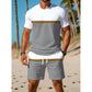 🏃 LIMITED-TIME 50% OFF! ✨ Men's Color-Block Sportswear Set – Breathable, Micro-Mesh, Ergonomic ☀️
