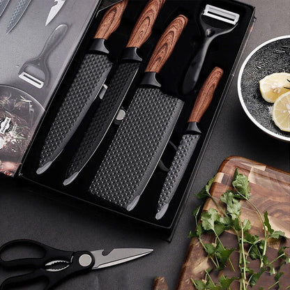 🍅🔪 Upgrade Your Kitchen Today!  6-Piece Non-Stick Knife Set – Now 50% OFF + Free Shipping 🚚