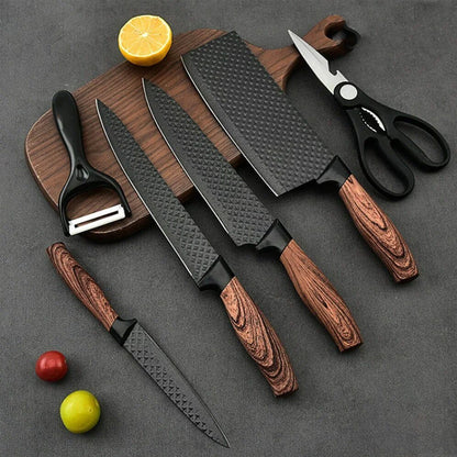 🍅🔪 Upgrade Your Kitchen Today!  6-Piece Non-Stick Knife Set – Now 50% OFF + Free Shipping 🚚
