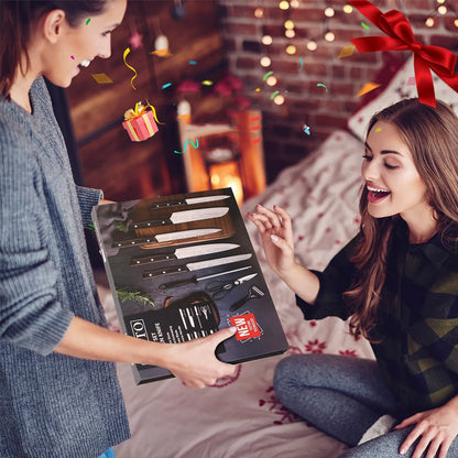 🍅🔪 Upgrade Your Kitchen Today!  6-Piece Non-Stick Knife Set – Now 50% OFF + Free Shipping 🚚