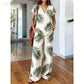 👗 LIMITED-TIME 50% OFF! ✨ Women's Printed Top & Pants Set – Boho Prints, Relaxed Fit, Vacation Ready 🌴