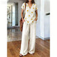 👗 LIMITED-TIME 50% OFF! ✨ Women's Printed Top & Pants Set – Boho Prints, Relaxed Fit, Vacation Ready 🌴