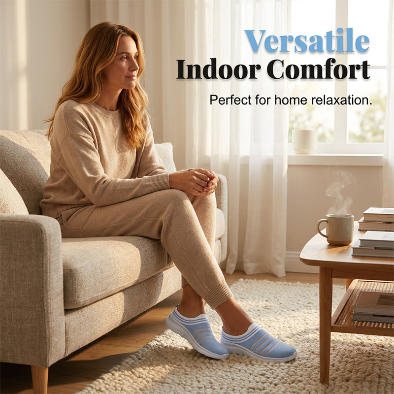 ⌛Limited-Time Offer-Women’s Breathable Mesh Slip On Mule Sneakers