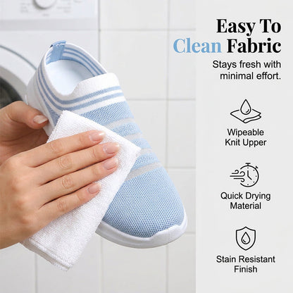 ⌛Limited-Time Offer-Women’s Breathable Mesh Slip On Mule Sneakers