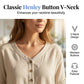 ⏰LIMITED-TIME OFFER🌸 V-neck ruffle top | Breathable textured fabric—feminine and flattering
