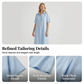 ☀️Women's Casual Linen Blend Shirt Dress – Effortless Style For Sunny Days✨