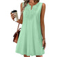 👗 LIMITED-TIME 50% OFF! 💥 Breathable Summer Casual Dress – Soft Blend, Embroidered V-Neck, Wrinkle Resistant ✨