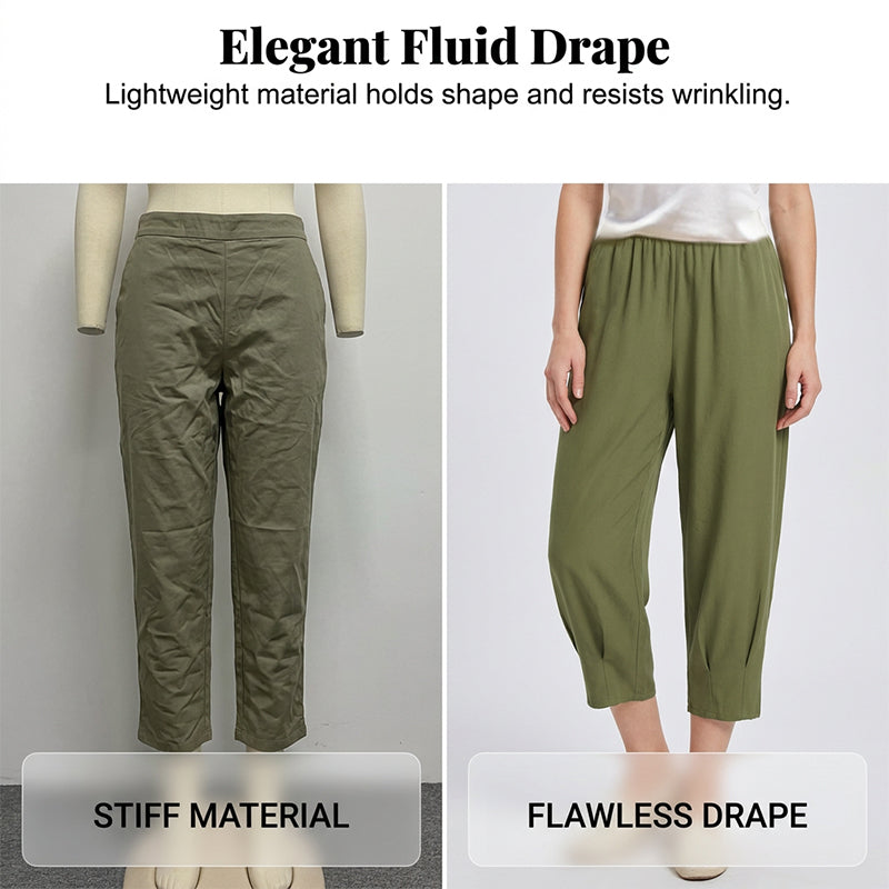 😍Women’s Casual Loose Fit Cropped Pants🔥