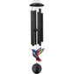 🎵 LIMITED-TIME 50% OFF! 💥 Vintage Metal Wind Chimes | Elegant Black Aluminium Garden Decor with Bird & Butterfly Accents for Patio & Porch