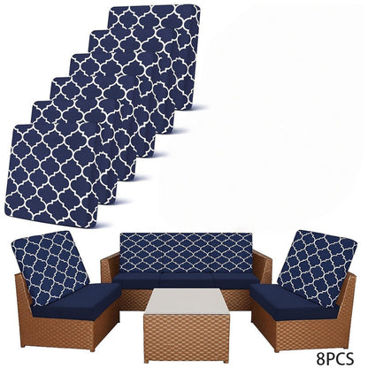 💗LAST DAY SALE 50% OFF⚡50K+ SOLD💕Patio Sofa Cushion Cover – Stretch, Water-Resistant ✨