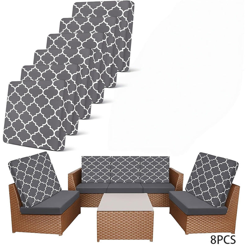 💗LAST DAY SALE 50% OFF⚡50K+ SOLD💕Patio Sofa Cushion Cover – Stretch, Water-Resistant ✨