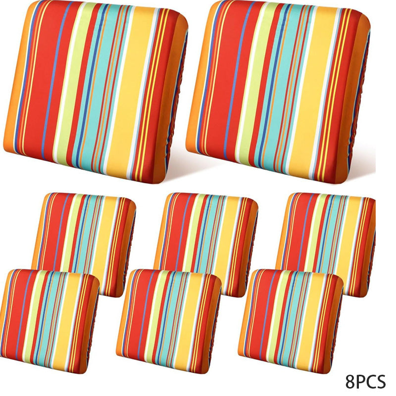💗LAST DAY SALE 50% OFF⚡50K+ SOLD💕Patio Sofa Cushion Cover – Stretch, Water-Resistant ✨
