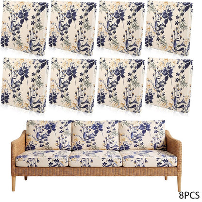 💗LAST DAY SALE 50% OFF⚡50K+ SOLD💕Patio Sofa Cushion Cover – Stretch, Water-Resistant ✨