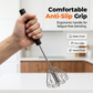 🥚🍳 Semi-automatic stainless steel hand whisk 🔧✨