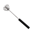 🥚🍳 Semi-automatic stainless steel hand whisk 🔧✨