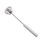 🥚🍳 Semi-automatic stainless steel hand whisk 🔧✨