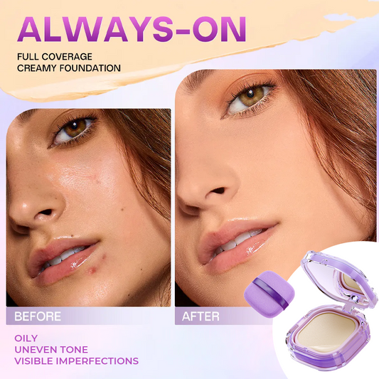 ✨💄 Flawless liquid foundation – SPF 30, waterproof, lightweight, all-day wear!