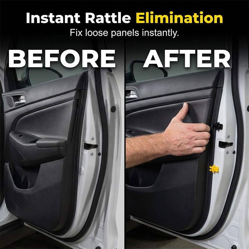 🔧 Eliminate rattles and secure panels – Automatic fixing clamp set