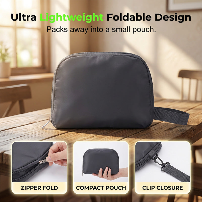 Foldable Convertible Backpack Tote 3-in-1 Travel Bag