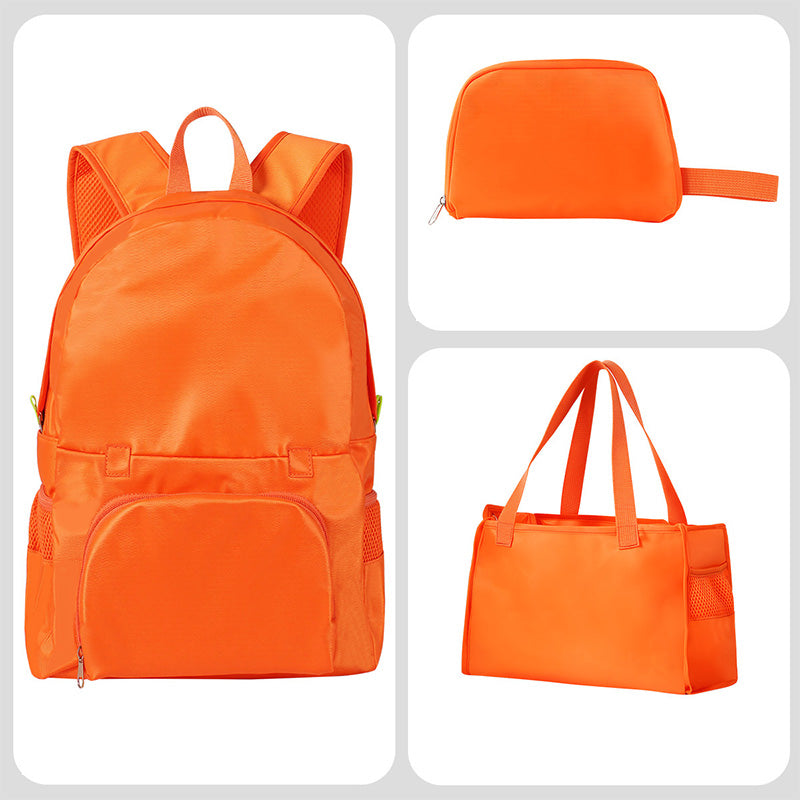 Foldable Convertible Backpack Tote 3-in-1 Travel Bag