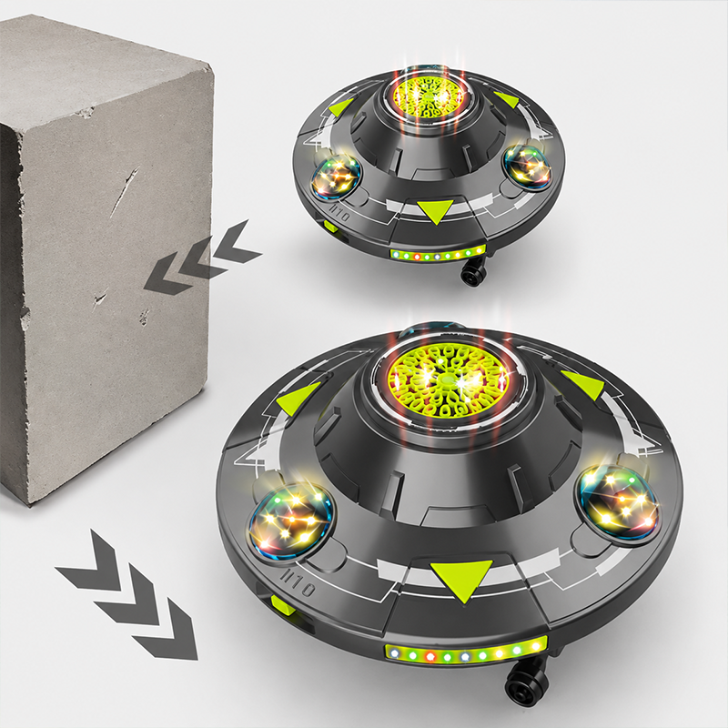 🛸 LIMITED-TIME 50% OFF! 💥 Smart Rotating UFO Bubble Machine – 360° Rotation, RGB Lights, Obstacle Avoidance ✨