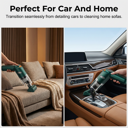 🚗💨 Cordless car vacuum – 10000Pa suction, lightweight, long battery life!