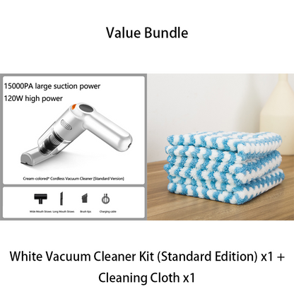 🚗💨 Cordless car vacuum – 10000Pa suction, lightweight, long battery life!