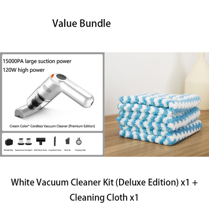 🚗💨 Cordless car vacuum – 10000Pa suction, lightweight, long battery life!