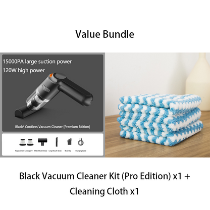 🚗💨 Cordless car vacuum – 10000Pa suction, lightweight, long battery life!