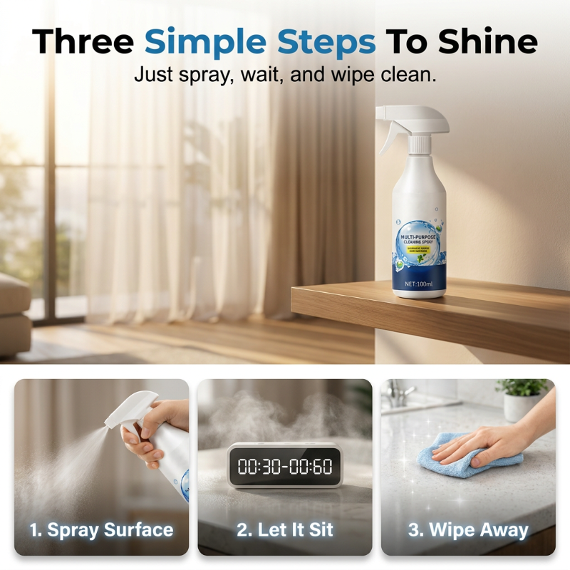 ✨Buy 2 Get 1 Free✨Fast Clean Multi Surface Spray