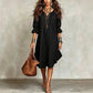 🎉NEW ARRIVAL LIMITED TIME OFFER 💞Women's Ruffle Hem V Neck Woven Dress