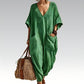 Women's Summer Loose V-Neck Jumpsuit
