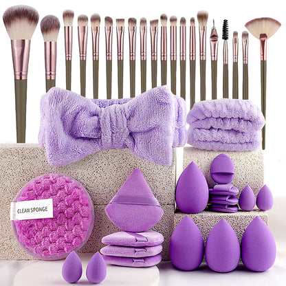 🎁Limited-Time 50% OFF!🔥50K+ SOLD!🔥All-in-One Makeup Brush & Sponge Set
