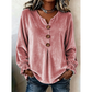 Women's Casual V-Neck Loose-Fit Blouse